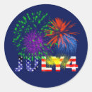 Buscar fuegos artificiales pegatinas América