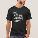 Buscar esposa del mecánico camisetas Hijo