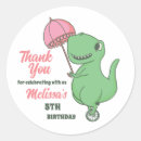 Buscar cute dinosaur pegatinas Cumpleaños de dinosaurio