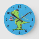 Buscar dinosaurios relojes de pared General y unisex