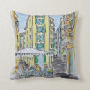 Buscar dibujos antiguos cojines Acuarela