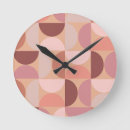Buscar decoración casera relojes de pared Terracota