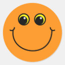 Buscar naranja sonriente pegatinas Sonrisa