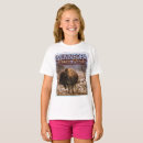 Buscar búfalo americano camisetas Chica
