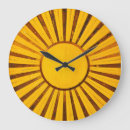 Buscar sunburst relojes de pared Sol