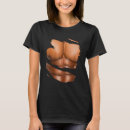 Buscar músculos falsos camisetas Arrancado