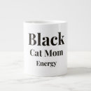 Buscar el gato negro tazas Madre