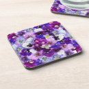 Buscar flores bonitas posavasos Morado