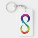 Buscar infinito llaveros Arco iris