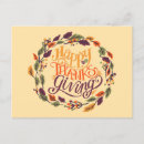 Buscar otoño feliz postales Moderno