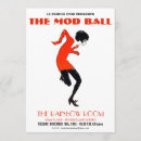 Buscar del fiesta 60s invitaciones Vintage