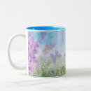 Buscar lavanda floral tazas Rústico