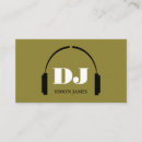 Buscar negocio dj de tarjetas de visita Clientes