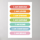 Buscar afirmación positiva posters Para niños