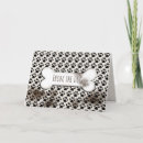Buscar huellas de perro tarjetas General y unisex