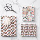Buscar calaveras papel de regalo Fiesta