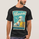 Buscar viaje a la luna camisetas Ciencia ficción