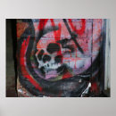Buscar cráneo rojo posters Muerte