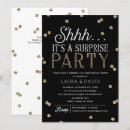 Buscar surprise invitaciones Negro