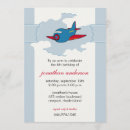 Buscar aeroplano invitaciones El volar