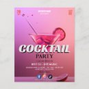 Buscar cócteles flyers Barman