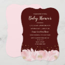 Buscar rosa invitaciones Es una niña
