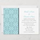 Buscar turquesa 16x22 invitaciones Elegante