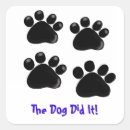 Buscar pintura del perro pegatinas Divertido