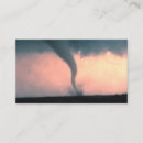 Buscar tornado tarjetas de visita Meteorología