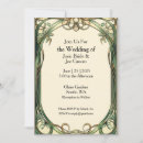 Buscar art nouveau invitaciones Romántico