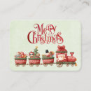 Buscar tren del juguete tarjetas de visita Transporte