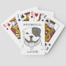 Buscar pitbull barajas de cartas Animal
