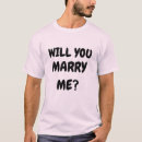 Buscar propuesta de matrimonio camisetas Novia