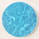 Buscar piscina de agua posavasos Azul