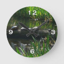 Buscar terrestre relojes de pared Verde
