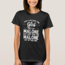 Buscar malone camisetas Divertido