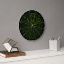 Buscar telaraña relojes de pared Espeluznante