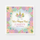 Buscar unicorn servilletas Cumpleaños de unicornio