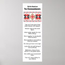 Buscar los 10 mandamientos posters General y unisex