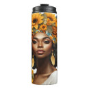 Buscar mujer con afro tazas Negro