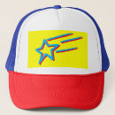 Buscar estrella camionero gorras Azul