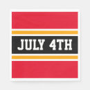 Buscar rayas amarillas servilletas Blanco