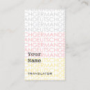 Buscar bandera alemana tarjetas de visita Deutschland