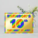 Buscar 10 años de celebración invitaciones General y unisex