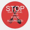 Buscar alerta pegatinas Alergias alimentarias