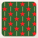 Buscar cuadrados rojos posavasos General y unisex