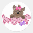 Buscar perro rosado pegatinas Perrito