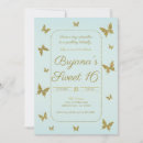 Buscar mariposa brillante invitaciones Elegante