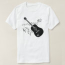 Buscar guitarra acústica camisetas Fresco
