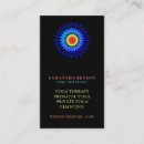 Buscar espiritualidad tarjetas de visita Instructor de yoga